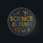 Science Birthday Party | Wissenschaft ist Spaß Button<br><div class="desc">Science Birthday Party | Science is Fun Button - Setzen Sie Ihren Labrador auf und machen Sie sich bereit für explosive Unterhaltung! Es ist die perfekte dekorative Touch für Ihr Party. Kein Test oder Experiment nötig, diese Taste übergibt sie alle mit fliegenden Farben. Dieser Funky Button ist Teil unserer Sammlung...</div>