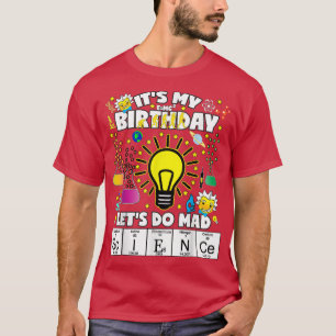 Science Birthday Thema Shirt jedes Alters Let's Do