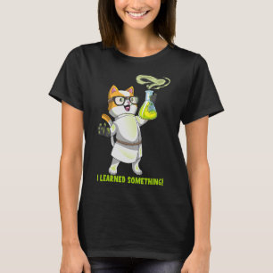 Science Cat Chemie Niedlich Cation Pawsitive Eleme T-Shirt