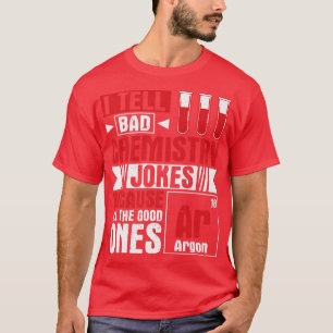 Science Chemie Element Argon Chemist Spaß Prem T-Shirt