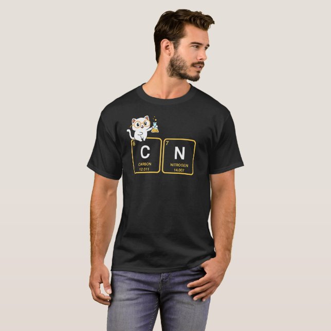 Science Chemistry Nerd Humor Periodic Table T-Shir T-Shirt (Vorne ganz)