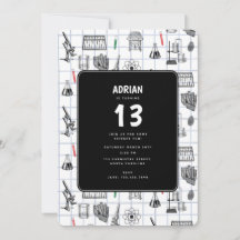 Science Chemistry Scientifics Birthday Party Thema