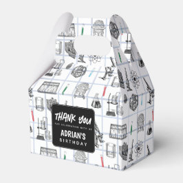 Science Chemistry Scientifics Birthday Party Thema Geschenkschachtel