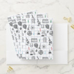 Science Chemistry Scientistry Pattern Bewerbungsmappe<br><div class="desc">Ein wissenschaftlich thematisiertes chemisches Muster,  das für alle geeignet ist,  die Lieben in Naturwissenschaften,  Chemie,  Biologie usw. haben. Ein ideales Geschenk für Wissenschaftler,  egal in welchem Alter.</div>