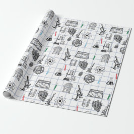Science Chemistry Scientistry Pattern Geschenkpapier