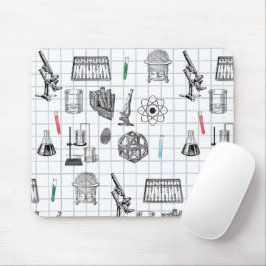 Science Chemistry Scientistry Pattern Mousepad