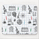 Science Chemistry Scientistry Pattern Mousepad<br><div class="desc">Ein wissenschaftlich thematisiertes chemisches Muster,  das für alle geeignet ist,  die Lieben in Naturwissenschaften,  Chemie,  Biologie usw. haben. Ein ideales Geschenk für Wissenschaftler,  egal in welchem Alter.</div>