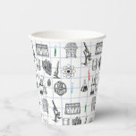 Science Chemistry Scientistry Pattern Pappbecher<br><div class="desc">Ein wissenschaftlich thematisiertes chemisches Muster,  das für alle geeignet ist,  die Lieben in Naturwissenschaften,  Chemie,  Biologie usw. haben. Ein ideales Geschenk für Wissenschaftler,  egal in welchem Alter.</div>