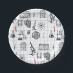 Science Chemistry Scientistry Pattern Pappteller<br><div class="desc">Ein wissenschaftlich thematisiertes chemisches Muster,  das für alle geeignet ist,  die Lieben in Naturwissenschaften,  Chemie,  Biologie usw. haben. Ein ideales Geschenk für Wissenschaftler,  egal in welchem Alter.</div>