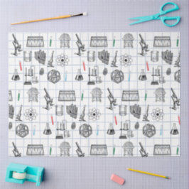 Science Chemistry Scientistry Pattern Seidenpapier