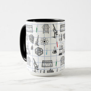 Science Chemistry Scientistry Pattern Tasse