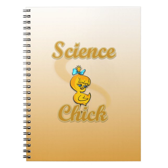 Science Chick Notizblock (Vorderseite)