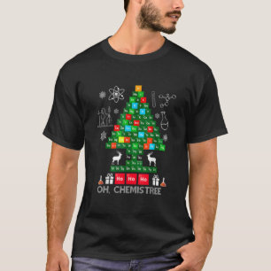 Science Christmas Oh Chemist Tree Chemistree T-Shirt