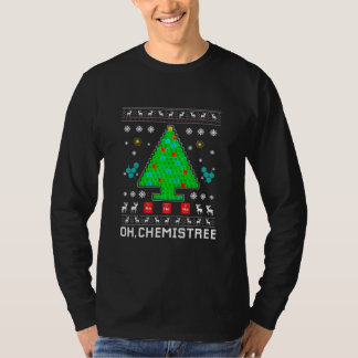 Science Christmas Oh Chemist Tree Chemistree T-Shirt