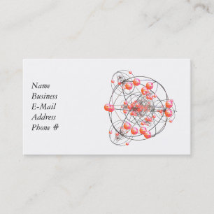 Science Cluster Business Card Visitenkarte