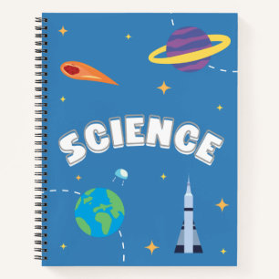 Science Cover Notebook Notizbuch