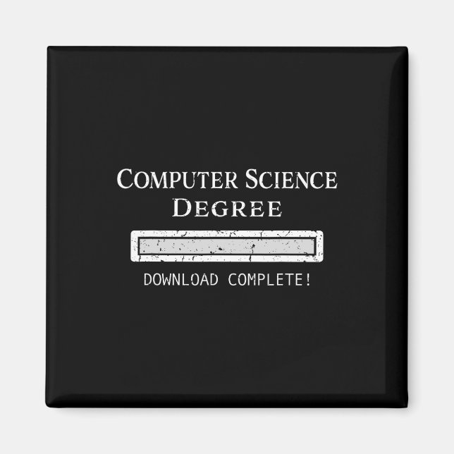 Science Degree Abschluss Magnet (Vorne)