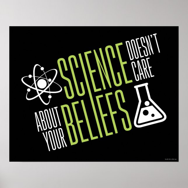 Science Doesn’t Care Poster (Vorne)