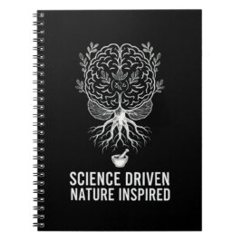 Science Driven Nature Inspired Botanical Notizblock