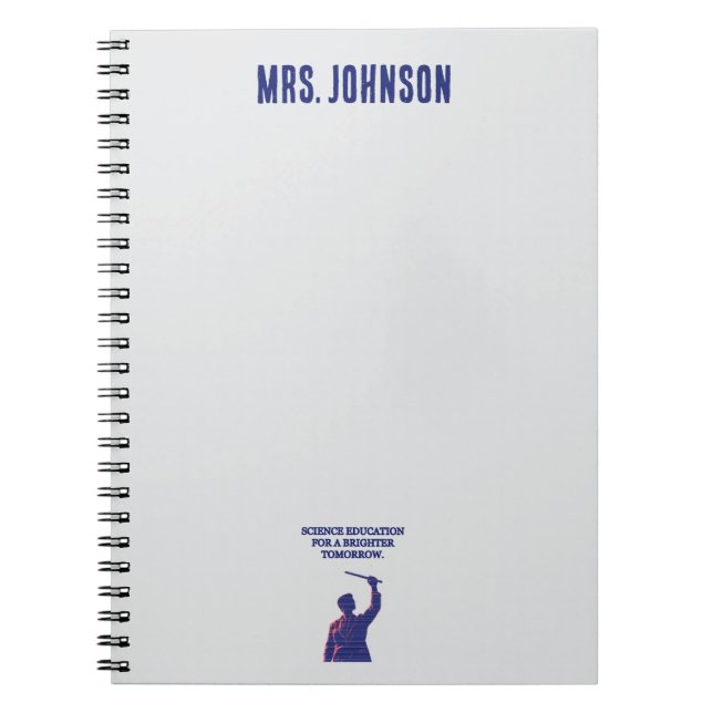 Science Education for a Brighter Tomorrow Future Notizblock (Vorderseite)