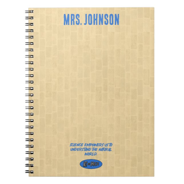 Science Empowers Understanding Natural World Notizblock (Vorderseite)