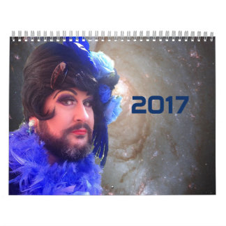 Science Fiction 2017: Non Binary Gay Drag Calendar Kalender