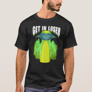 Science Fiction Alien Entführung Ufo Alien T-Shirt