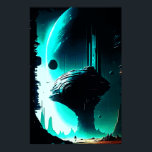 Science Fiction Alien Landschaft 103 Poster<br><div class="desc">Science Fiction Alien Landschaft 103</div>