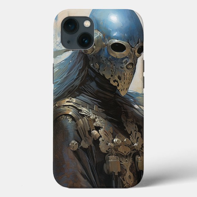 Science Fiction Alien Wear Helmet Mask Case-Mate iPhone Hülle (Rückseite)