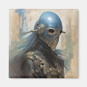 Science Fiction Alien Wear Helmet Mask Magnet