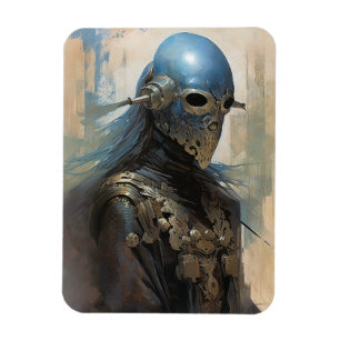 Science Fiction Alien Wear Helmet Mask Magnet