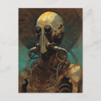 Science Fiction Alien Wear Helmet Mask