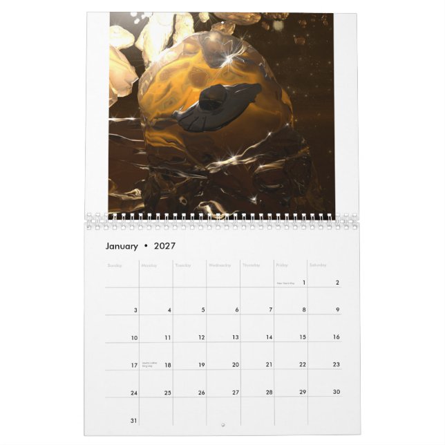 Science Fiction Art Kalender (Jan 2027)