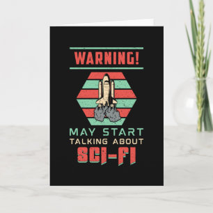 Science Fiction Day Space Alien Science Nerds Gesc Karte
