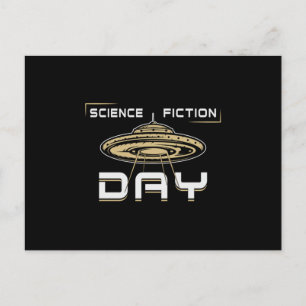 Science Fiction Day Space Behalte Calm Stars Gesch Postkarte