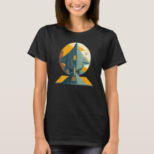 Science Fiction für Vintage Raumfahrzeuge Retro-Ra T-Shirt