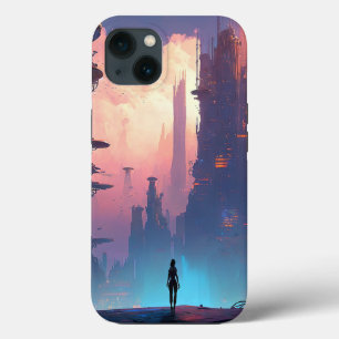 Science Fiction Futuristic City Case-Mate iPhone Hülle