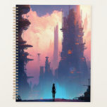 Science Fiction Futuristic City Planer<br><div class="desc">Fantasy,  Sci-fi & Horror Art von The Lunarium.</div>