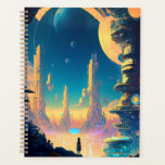 Science Fiction Futuristic City Planner Planer<br><div class="desc">Fantasy,  Sci-fi & Horror Art von The Lunarium.</div>