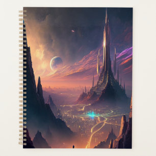 Science Fiction Futuristic City Planner Planer