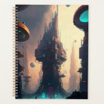 Science Fiction Futuristic City Planner Planer<br><div class="desc">Science Fiction Futuristic City</div>