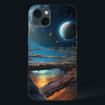 Science Fiction Futuristische Weltraumstadt Case-Mate iPhone Hülle<br><div class="desc">Fantasy Art Produkte von The Lunarium.</div>