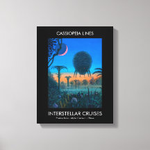 Science Fiction Interstellar Schifffahrtslinien