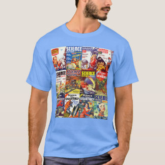 Science-Fiction-MÄNNER-KINDER-FRAUEN-COMIC-HEFT Vi T-Shirt