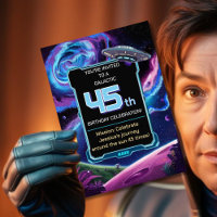 Science Fiction Party Sci Fi Galactic 45.