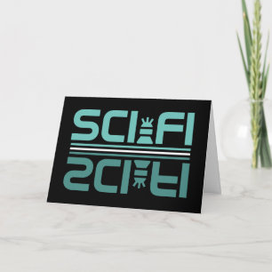 Science-Fiction-Roboter Karte