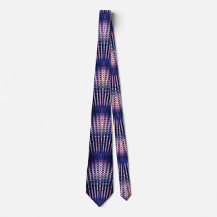 Science Fiction Sci-fi Chrome Effekt Neck Tie Krawatte