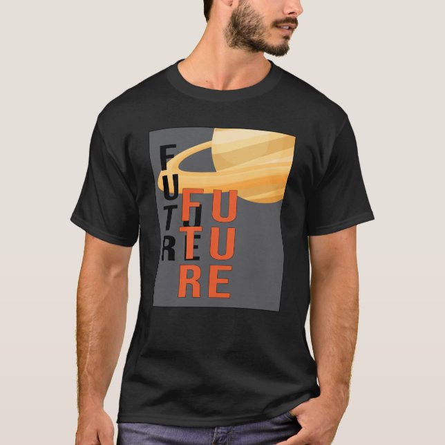 Science Fiction Space Ufo Alien Sci-Fi Funny Gift T-Shirt (Vorderseite)