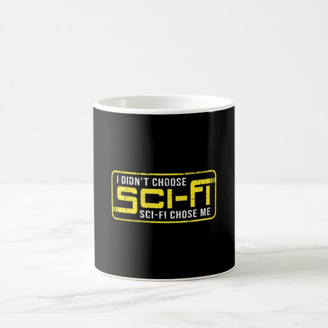 Science Fiction Space Ufo Sci-Fi Alien Funny Gift Kaffeetasse (Mittel)