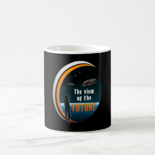Science Fiction Ufo Space Alien Sci-Fi Funny Gift Kaffeetasse